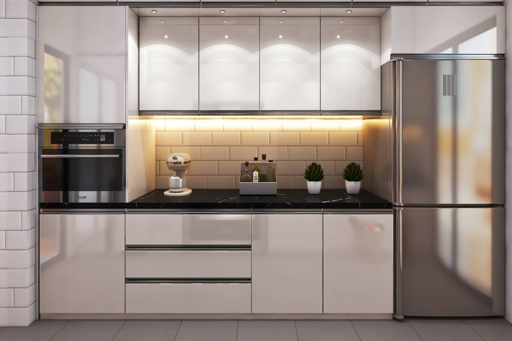 מטבח זכוכית