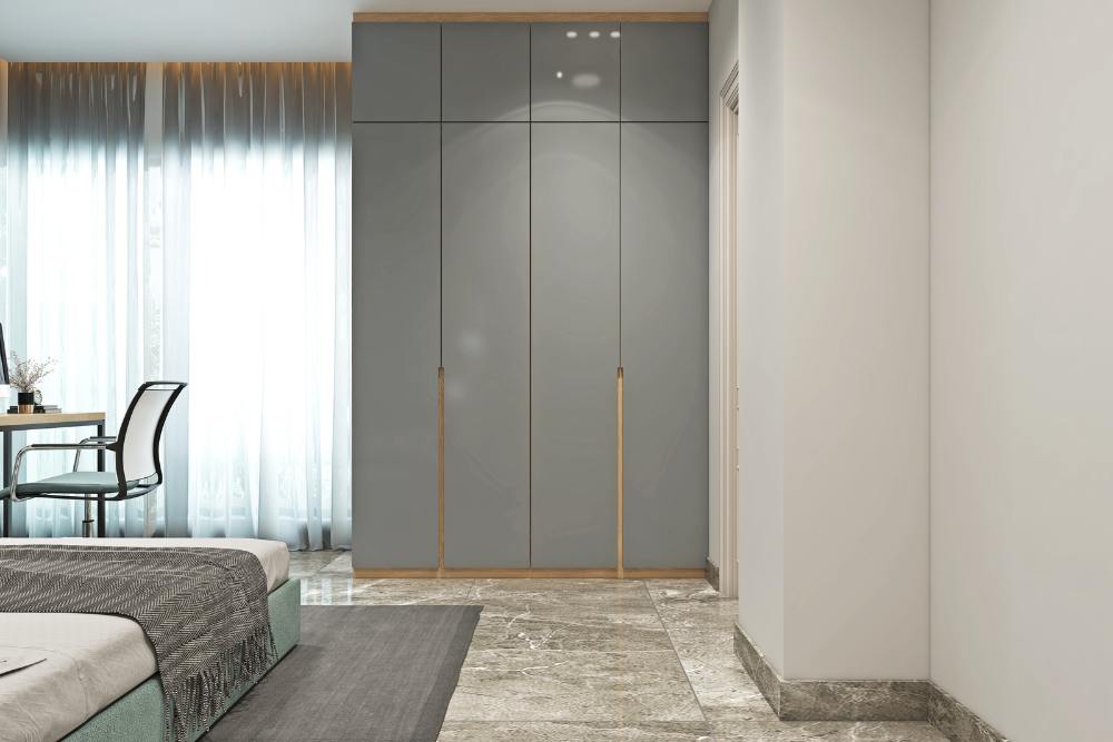 ארון בגדים בחדר קטן